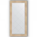 Зеркало с гравировкой в багетной раме Evoform Exclusive-G BY 4279 76 x 158 см, золотые дюны