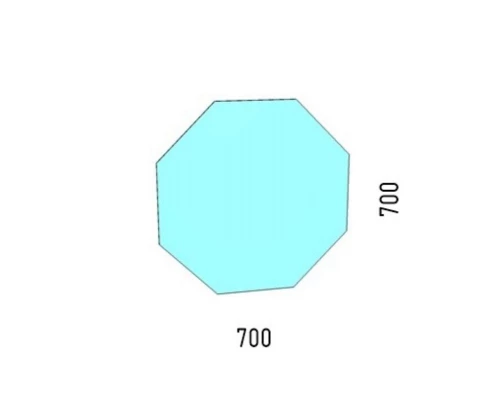 Зеркало Corozo Каре, 70 х 70 см, LED-подсветка, сенсор, подвесное, цвет белый, SD-00000962