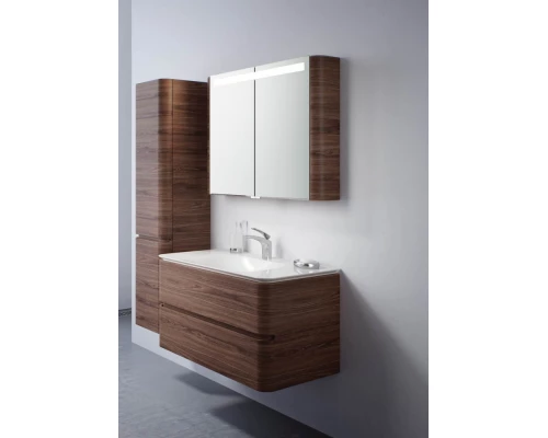 Пенал Am.Pm Sensation, M30CHL0406TF, цвет - табачный дуб, левый, 40x35x155 см