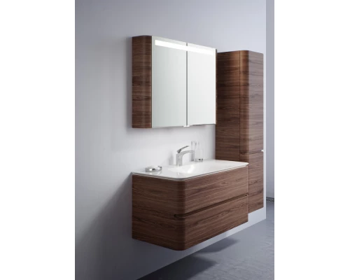 Пенал Am.Pm Sensation, M30CHL0406TF, цвет - табачный дуб, левый, 40x35x155 см