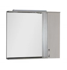 Зеркало-шкаф Aquanet Донна 100 00169184,, правый, цвет белый дуб