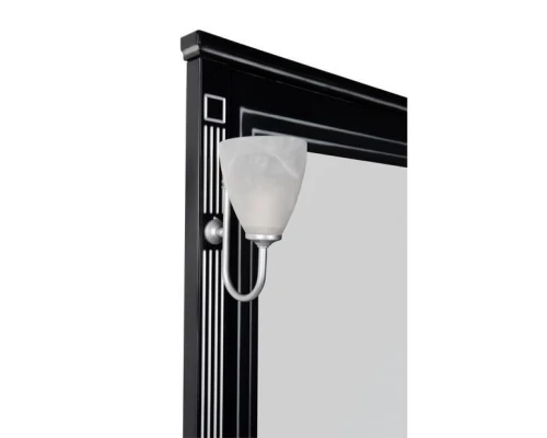 Тумба под раковину Aquanet Паола 120 00186114, цвет белый патина-золото