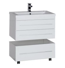 Тумба под раковину Aquanet Нота 75 (005) 00171487, цвет белый