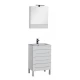 Тумба под раковину Aquanet Верона 58 напольная (3 ящика) 00178253, цвет белый
