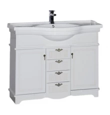 Тумба под раковину Aquanet Луис 100 (007) 00172697, цвет белый