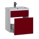 Тумба под раковину Aquanet Латина 60 (1 ящик) 00179936, цвет фасада бордо
