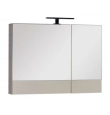 Зеркало-шкаф Aquanet Нота 90 (камерино) 00158858, цвет светлый дуб