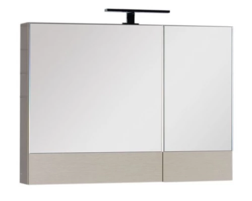 Зеркало-шкаф Aquanet Нота 90 (камерино) 00158858, цвет светлый дуб