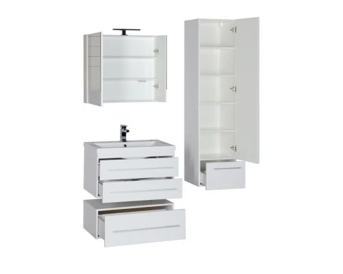 Тумба под раковину Aquanet Нота 75 (005) 00171489, цвет светлый дуб