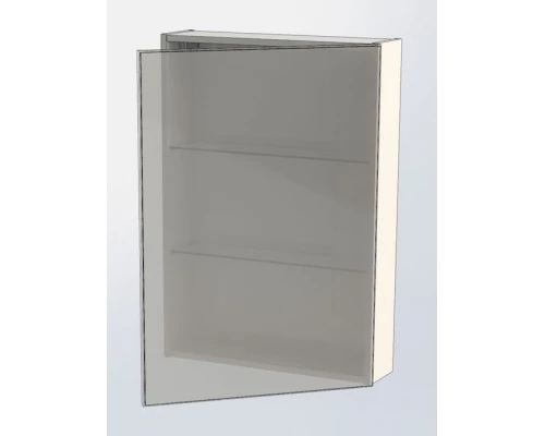 Зеркало-шкаф Aquanet Алвита 60 00183989, цвет серый антрацит