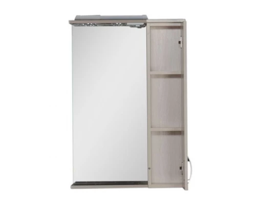 Зеркало-шкаф Aquanet Донна 60 00169038, правый, цвет белый дуб