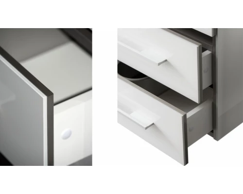 Тумба под раковину Aquanet Верона 100 напольная (2 дверцы, 1 ящик) 00182710, цвет белый