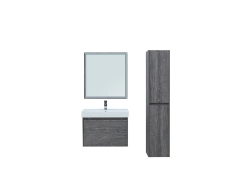 Тумба под раковину Aquanet Nova Lite 60, 1 + 1 ящик в ящике, дуб рошелье (242570)