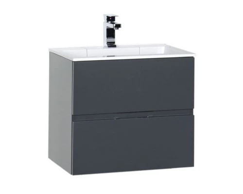 Тумба под раковину Aquanet Алвита 70 00183992, цвет серый антрацит