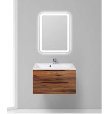 Тумба под раковину BelBagno Marino MARINO-800-2C-SO-RC-P 80 см, подвесная, цвет вишневый дуб (rovere ciliegio)