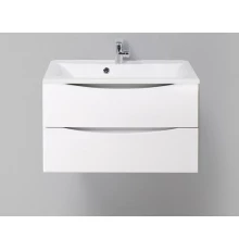 Тумба под раковину BelBagno Marino 70 Bianco Lucido MARINO-700-2C-SO-BL-P, 70 х 45 х 55 см - белый глянец