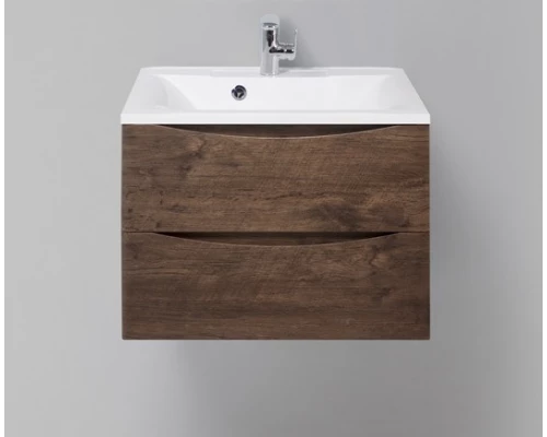 Тумба под раковину BelBagno Marino MARINO-750-2C-SO-RW-P, 75 х 45 х 55 см, Rovere Moro - темно-коричневый
