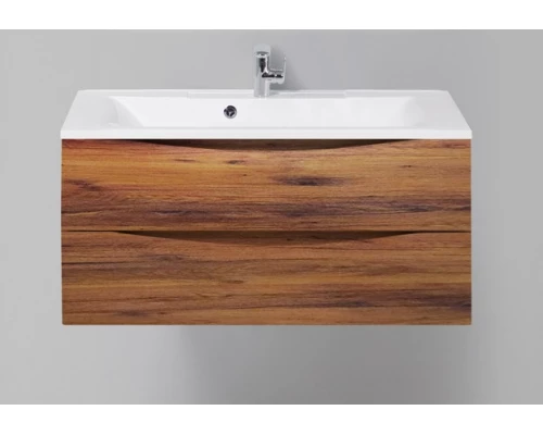 Тумба под раковину BelBagno Marino MARINO-1000-2C-SO-RC-P, 100 х 44,5 х 55 см, Rovere Ciliegio - коричневый