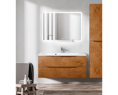 Зеркало BelBagno Marino SPC-MAR-1100-800-LED-TCH-WARM 110 см, светодиодная подсветка, с сенсорным выключателем, с подогревом