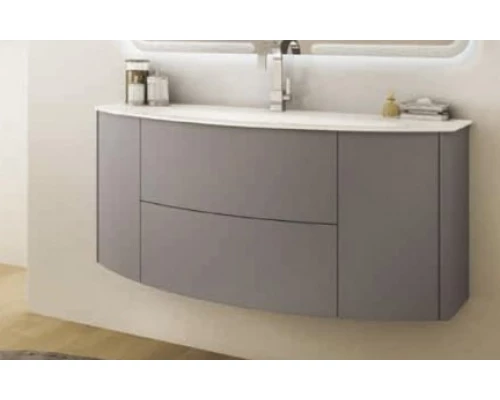 Тумба под раковину Cezares Eden 54407 121 см подвесная, цвет grigio talpa opaco