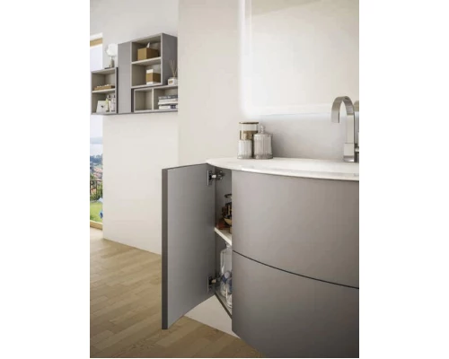 Тумба под раковину Cezares Eden 54407 121 см подвесная, цвет grigio talpa opaco