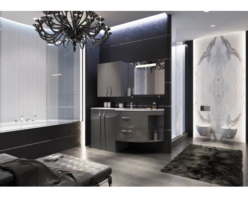 Шкаф подвесной De Aqua Трио Люкс 185075