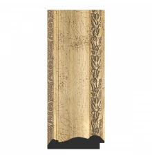 Зеркало с гравировкой в багетной раме Evoform Exclusive-G BY 4084 62 x 132 см, состаренное серебро с орнаментом