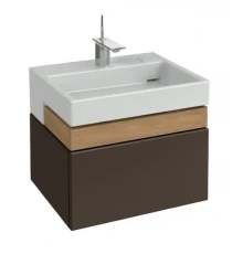 Тумба под раковину Jacob Delafon Terrace 60 см, EB1185-N23, подвесная, цвет - коричневый лак