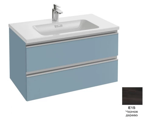 Тумба под раковину Jacob Delafon Vox 80 см, EB2028-RA-E15, цвет - черное дерево