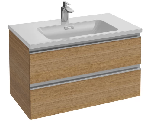 Тумба под раковину Jacob Delafon Vox 80 см, EB2028-RA-E16, цвет - ореховое дерево