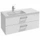 Тумба под раковину Jacob Delafon Vox 100 см, EB2075-R1-N18, белый