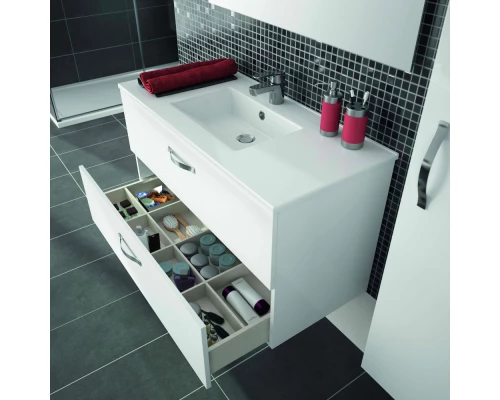 Тумба под раковину Jacob Delafon Ola 80 см, темный дуб, EB391RU-NR (GM)