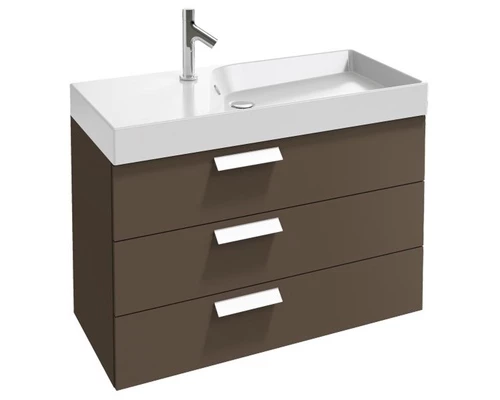 Тумба для раковины Jacob Delafon Rythmik 100 см, EB1310-G80 цвет Светло- коричневый