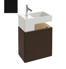 Тумба под раковину Jacob Delafon Terrace 50 см, EB1178-274, черный лак