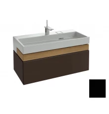 Тумба под раковину Jacob Delafon Terrace 100, подвесная, цвет - черный мягкий