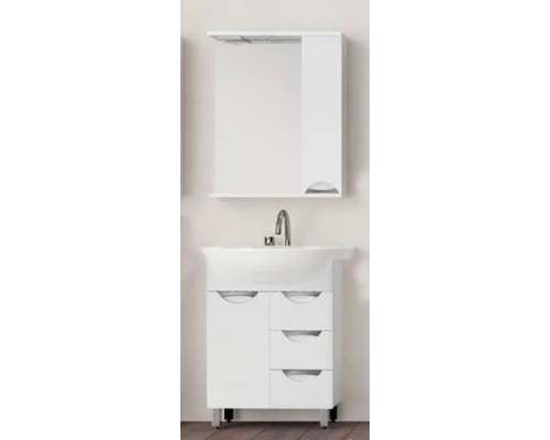 Тумба под раковину Style Line Жасмин 65 ЛС-00000035, 65 см, напольная, белая