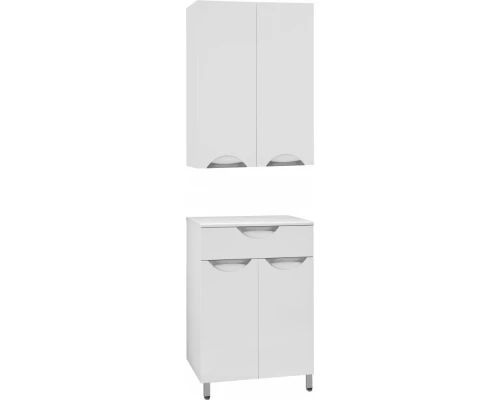 Тумба Style Line Жасмин 60 белая ЛС-00000335, 60 см, напольная