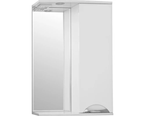 Зеркало-шкаф Style Line Жасмин 55/С ЛС-00000039, 55 см, правое, подвесное, белое