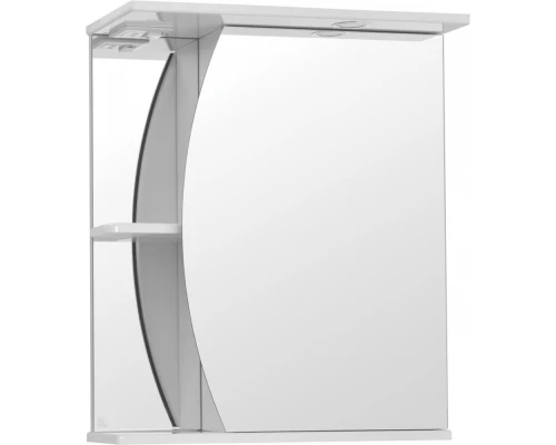 Зеркальный шкаф Style Line Эко Волна Камелия 60/С ЛС-00000122, 60 см, белый