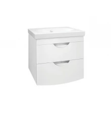 Тумба под раковину Style Line Жасмин-2 60 ЛС-00000728 Люкс Plus, 60 см, подвесная, белая