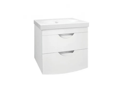 Тумба под раковину Style Line Жасмин-2 60 ЛС-00000728 Люкс Plus, 60 см, подвесная, белая