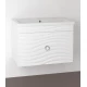 Тумба под раковину Style Line Вероника 80 ЛС-00000252 Люкс Plus, 80 см, подвесная, белая