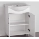Тумба под раковину Style Line Эко Волна №9 60 ЛС-00000100, 60 см, напольная, белая