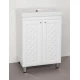 Тумба под раковину Style Line Канна 60 Люкс ЛС-00000726, 60 см, напольная, белая