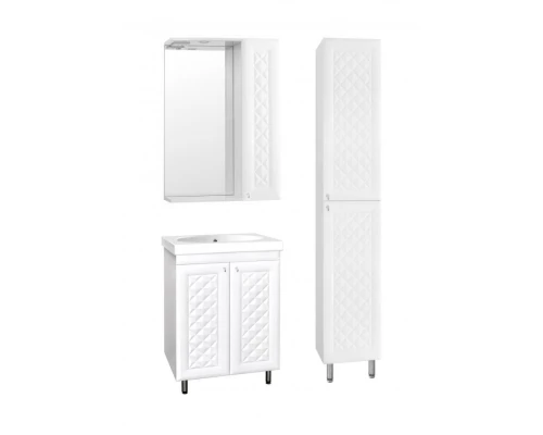 Тумба под раковину Style Line Канна 60 Люкс ЛС-00000726, 60 см, напольная, белая