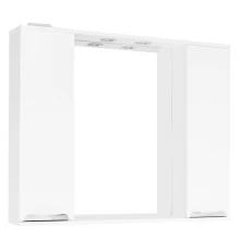 Зеркало-шкаф Style Line Жасмин 1000/С ЛС-00000586, 100 см, подвесное, белое