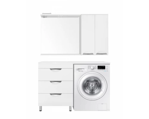 Тумба под раковину Style Line Жасмин 60 ЛС-00000644, напольная, белая