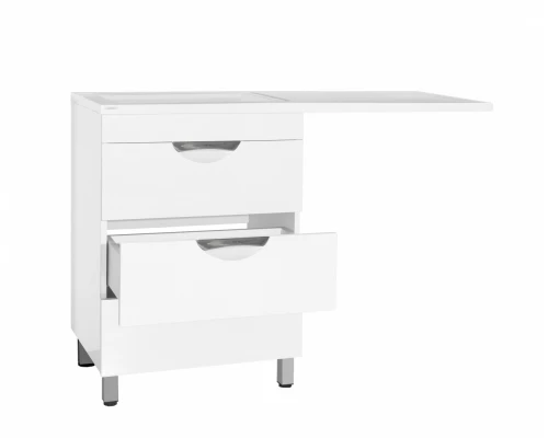 Тумба под раковину Style Line Жасмин 60 ЛС-00000644, напольная, белая