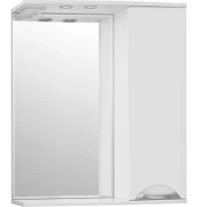 Зеркало-шкаф Style Line Жасмин 70/С ЛС-00000042, 70 см, правое, подвесное, белое