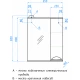 Зеркало-шкаф Style Line Жасмин 65/С ЛС-00000041, 65 см, правое, подвесное, белое